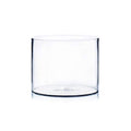 WGV Cylinder Vase, Width 10", Height 8", Clear Wide Large Diameter Flower Glassware, Floral Container, Planter Terrarium for Wedding Party Event, Home Accent Decor, 1 Piece - size: 10"x8"H