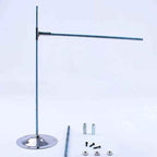 iDili Adjustable Clay Sculpture Armature Stand - Heavy-Duty Fixation Bracket w/Reinforced Nuts & Screws for Clay Modeling, Figure Crafting, Pottery Support DIY Hand Sculpture (Stand with Base)