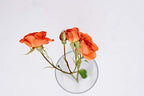 WGV Cylinder Bud Vase, Width 2", Height 8", Clear Skinny Narrow Standard Hurricane Floral Container Centerpiece for Wedding Party Event Home Office Decor, 1 Piece - size: 2"x8"H Cylinder
