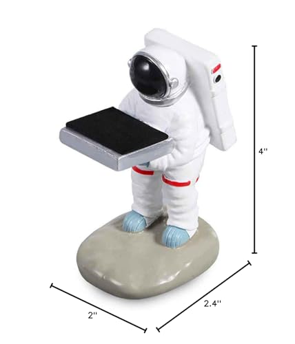 Watch Display Stand, Astronaut Handmade Watch Holder Resin Figurine Jewelry Bracelet Storage Rack Eyeglass Organizer Holder for Home Office Decoration