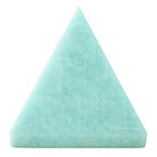 Amazing Gemstone Amazonite Pyramid Crystal Healing Stones - 2" Great Pyramid Figurine of Natural Stone Pyramid for Meditation, Reiki, Chakra Balancing and Crystal Pyramids Grid - color: Amazonite