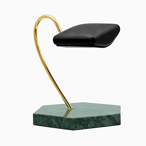 LYS&LYX Watch stand watch display stand watch holder watch Handcrafted watch holder (Green/Glod/Black) - color: green/glod/black