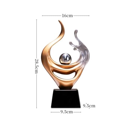 Statue Decorations Office Living Room TV Cabinet Wine Cabinet Decoration Porch Crafts Light Luxury Desktop Ornaments Home Decor Object