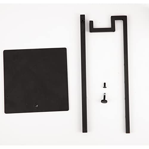 Polmart Countertop Adjustable Display Stand Stand for Purses/Handbags, Wreaths, Wigs, Hats and Crafts (Single-Arm, Black) - color: Black