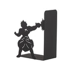 Anime Battle Scene Metal Bookends, Superhero Heroes Book Ends for Kids, MangaThemed Book Holders, Dragon Fighters Anime Heros Bookends Gift for Kids, Animation Heroes Book Stand
