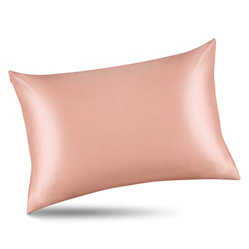 ALASKA BEAR Natural Silk Pillowcase, King (1pc, Dusty Pink) - color: Dusty Pink, size: King 20''x36''