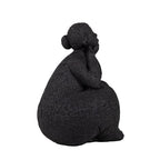 Contemporary Yoga Sculpture - Premium Resin Art Figure for High-End Display Spaces & Meditation Rooms