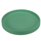 PATIKIL 6 Inch Round Ceramic Plant Saucer, Plant Saucer Tray Flower Planter Drip Tray for Indoors Outdoors Patio Balcony, Teal - color: Teal