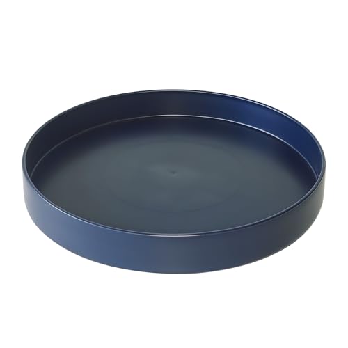 1 Pack 10 inch Plant Saucer Drip Tray, Heavy Sturdy Plastic Planter Flower Pot Drainage Tray Plate Saucers for Indoor Outdoor Garden, Plant Water Drip Trays for pots Base (10", Blue) - color: Blue, size: 10" - 1Pcs