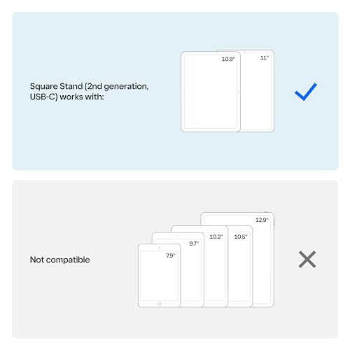 Square Stand for iPad (2nd Generation, USB-C) - style: Stand USB-C