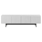Henn&Hart Whitman, 70'' Rectangular TV Stand, White - color: White, size: 70'' Rectangular TV Stand