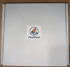 CleanPerch™ Bird Food Waste Catcher Tray with Suction Cups. Half Stadium Shape That attaches to Windows. Reduces Scatter, Easy-Clean, and Low-Profile (White, 12" x 11.5" x 3.7) - color: White, size: 12" x 11.5" x 3.7"