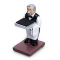 Watch Display Stand, Old Housekeeper Handmade Watch Holder Resin Figurine Jewelry Bracelet Storage Rack Eyeglass Organizer Holder for Home Office Decoration