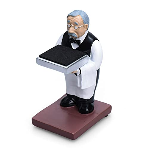 Cute Resin Watch Display Stand, Housekeeper/Astronaut Resin Figurine Jewelry Watch Organizer, Eyeglass Bracelet WristWatch Display Holder for Office Desktop Home Store Decoration(SIZE:Old Housekeeper) - size: Old Housekeeper