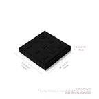 Oirlv Microfiber 9 Slots Jewelry Ring Display Tray Travel-Friendly Modular Jewelry Tray - style: P13705