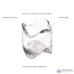 Royal Imports Tea Lights Votive Candles Holders (Set of 6), 2 in. Glass Candle Cups, Wedding Table Centerpiece, Home Decor, Party, Dinner & More