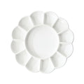 Round Porcelain Watercolor Paint Mixing Tray Ceramic Paint Palette 13 Wells, 8 inch