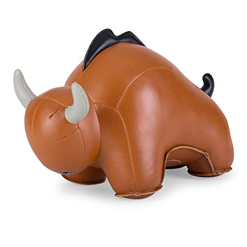 zuny Series Bookend Tan for Shelves, Office Decorative- Bull Buloo - color: Bull Buloo