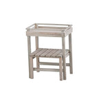 アビテ(Habiter) Avite Albutic Stand GY 32x39x41 WEY-804-GY