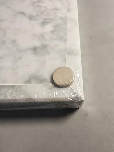 Handmade Natural Marble Tray, Polished Finish, Natural Marble Construction, Contemporary Style, Jewelry Tray, 11.8 x 5.12 x 1.18 Inches (White)