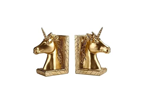 Bookends Nonskid Bookends Decorative Bookends Creative Horse Head Shape Ornaments Handmade Light Luxury Bookends Handicrafts Book
