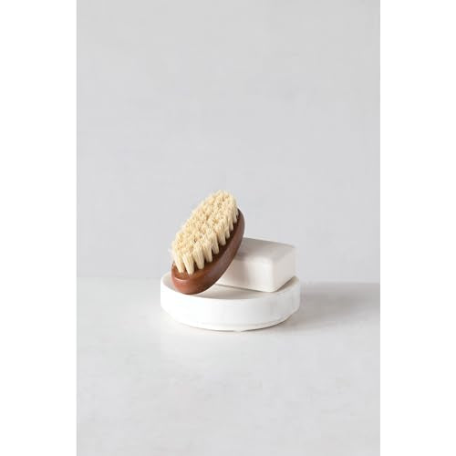 Marble Soap Dish - color: White