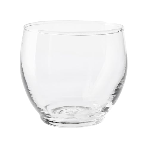 Ashland Round Glass Votive Candle Holder - Candle Holder for Birthdays, Weddings, Parties, and Baby Showers - Bulk 24 Pack