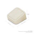 Oirlv Microfiber Angled Necklace Display Pad, Compact Showcase Base for Pendants & Chains, Part of a Complete Jewelry Display Set - style: TT16402