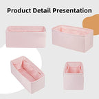 DGAZ Silk Purse Organizer Insert For Hermes Kelly Danse 22 bag，Silky Smooth Bag Organizer，Luxury Handbag & Tote Shaper（Pink，22） - color: Pink
