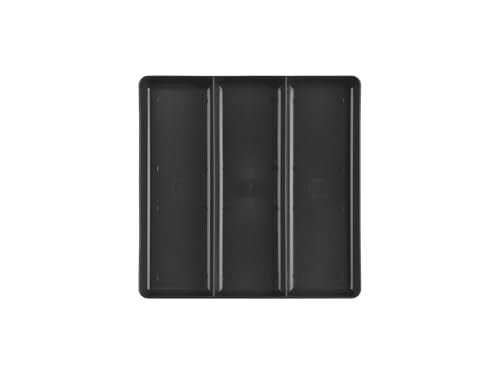 TEKTON 3-Compartment Organizer Tray (Black) | OTD11103 | Made in USA - color: Black, size: 3-Compartment