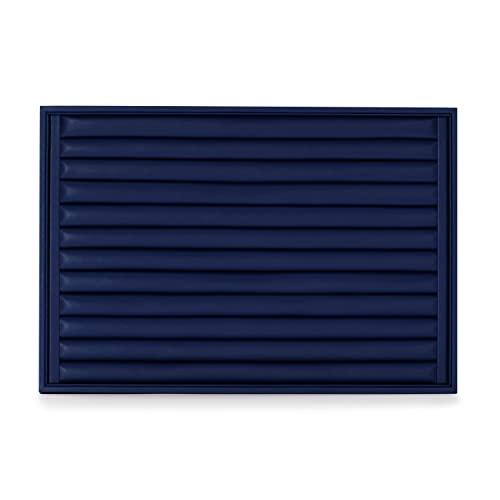 Oirlv Elegant Blue Ring Organizer Tray Stackable Jewelry Trays Jewelry Drawer Organizer Ring Earring Storage - color: Blue, size: Ring Tray