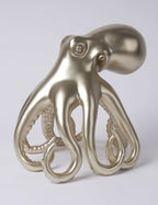 Octopus Statue Abstract Sculpture Decor Modern Gift Table Centerpiece Figurine for Home Office Living Room Polyresin 8.7 Inch
