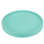 PATIKIL 6 Inch Round Ceramic Plant Saucer, Plant Saucer Tray Flower Planter Drip Tray for Indoors Outdoors Patio Balcony, Turquoise - color: Turquoise