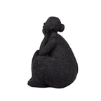 Contemporary Yoga Sculpture - Premium Resin Art Figure for High-End Display Spaces & Meditation Rooms