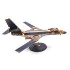 B1- Bomber Collectible Handmade Metal Art Figurine, Desk Accessories, Trophy, Boss Gift, Home Office Décor, Aircraft - style: B1- Bomber
