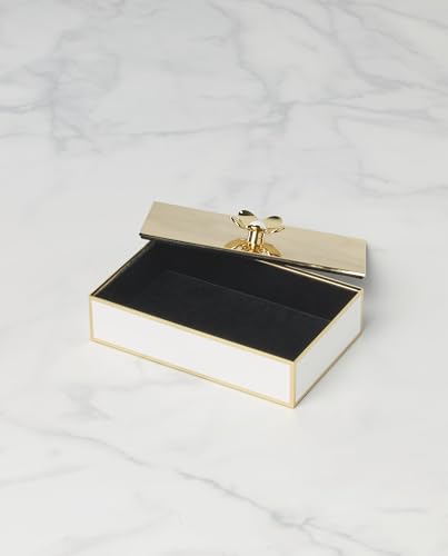 kate spade new york Make It Pop Large Floral Box, Gold - style: Floral Box