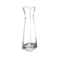 WGV Gathering Bud Vase, Width 3", Height 12", Clear Tall Square Block Concaved Glass Floral Container Centerpiece Planter for Wedding Party Event Home Office Decor, 1 Piece - size: 3"x12"H Block