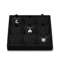 Oirlv Microfiber Jewelry Stud Earring tray Display Tray Interchangeable Modular Jewelry Tray - style: P13712