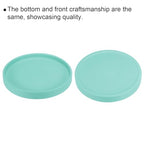 PATIKIL 6 Inch Round Ceramic Plant Saucer, Plant Saucer Tray Flower Planter Drip Tray for Indoors Outdoors Patio Balcony, Turquoise - color: Turquoise