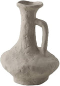 Handmade Abstract Art Ceramic Vase Rustic Table Centerpieces Flowers Vases Minimalist Small Vase for Kitchen Shelf Office Coffee Dining Desk,E - color: E
