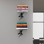 Artori Design Floating Bookshelf for Kids, Invisible Metal Book Shelf, Wall Decore Book Lovers Bookshelf (2 x Wondershelf) - size: 2 x Wondershelf