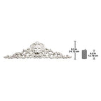 Design Toscano Remoulage Lion Sculptural Wall Pediment