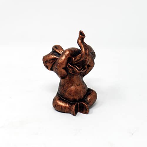 Nature's Mark 3 Baby Elephants See No Evil Hear No Evil Resin Statue Figurine Home Decorative Accent Decor