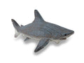 Things2Die4 Hand-Painted Weathered Grey Finish Wood-Like Shark Resin Tabletop Statue - Lifelike Nautical Decor for Homes, Offices, or Kids' Rooms - 14 Inches Long
