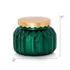 Capri Blue Royal Gem Holiday Candles - Jar Candles - Soy Wax Blend with Glass Candle Holder - Scented Candles for Home - Notes of Tropical Fruits & Sugared Citrus (Volcano, 19 oz) - size: 19oz