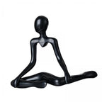 2X Artistic Reflection Statue, Abstract Home Decoration