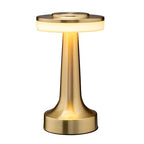 O’Bright Portable LED Table Lamp with Touch Sensor, 3-Levels Brightness, Rechargeable Battery Up to 48 Hours Usage, Night Light for Kids Nursery, Nightstand Lamp, Bedside Lamp (Gold) - color: Gold