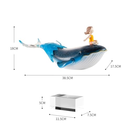 Modern Light Luxury Fish Shape Ornaments Resin Small Objects Creative Crafts Decoration Statue Decor