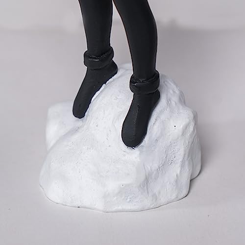 Flying Balloons Girl Statue,Resin Figure Sculpture Crafts Ornament Modern Art Sculptures for Home Decor,Anti-war Theme - style: Modern-6balloon
