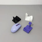 Tool Less Installation Holder Stand ABS Design For Desktop Organization Display Rack